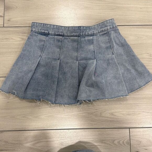 Pacsun is wrap denim skirt size 24 - Picture 5 of 5